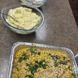 Phat Phil's BBQ - Mexican, corn potato salad, coleslaw