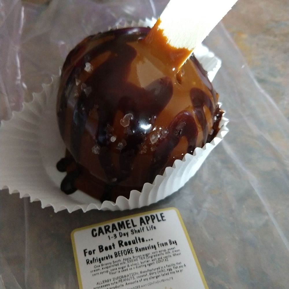 Stever's Candies - Sea Salt Fudge Caramel Apple - Candy Stores Near Me - Rochester, New York Stever's Candies - Sea Salt Fudge Caramel Apple - Candy Stores Near Me - Rochester, New York