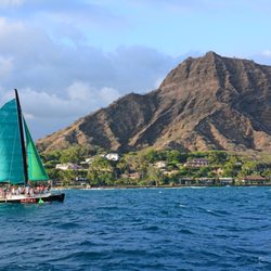 Maita'i Catamaran - Sunset cruises never get old. Especially when Diamond Head steals the show.
