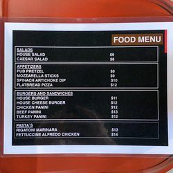 Cafe & Lounge Italiano - Lounge "evening" food menu