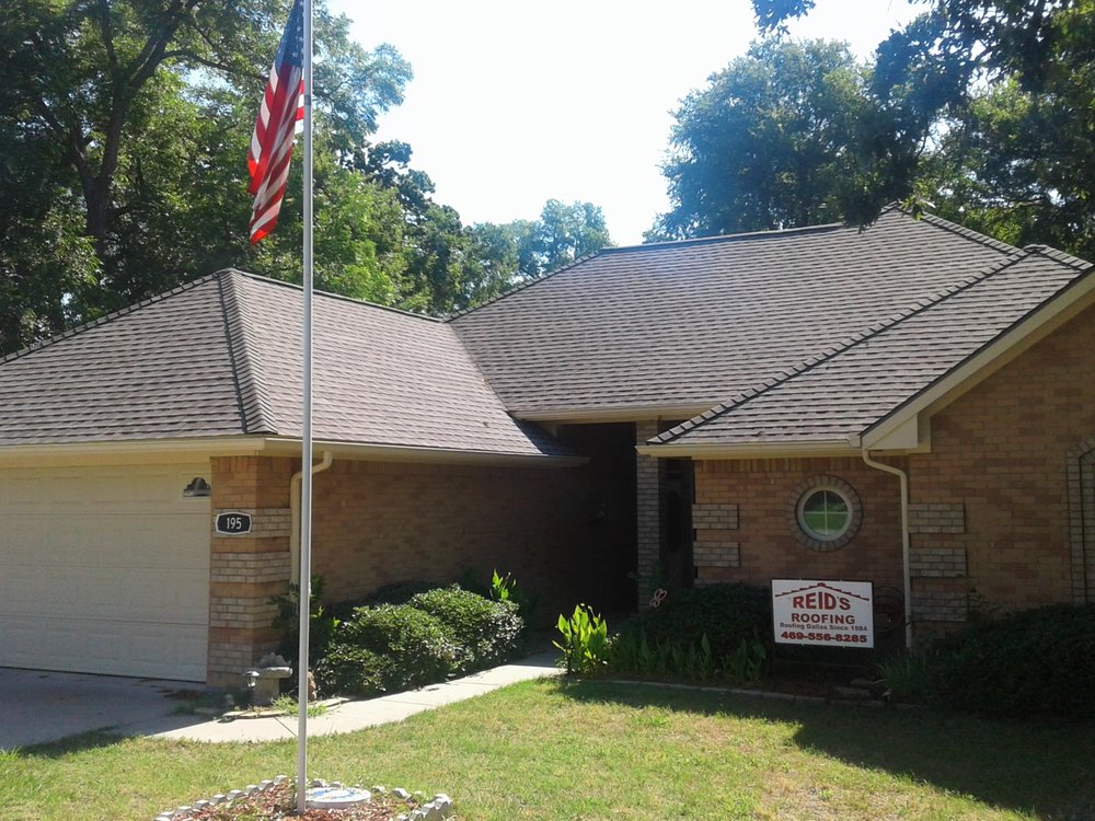 Slide of Reid's Roofing