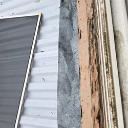 5 Star Roofing - Crumpled flashing