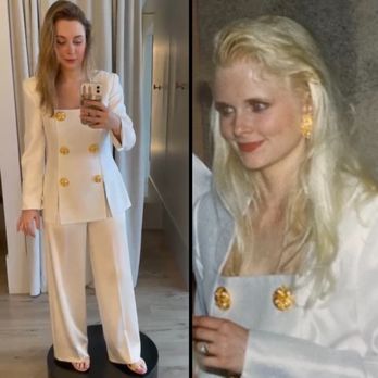 Alts - SoHo - Me at an alterations appointment in my mom's suit for my rehearsal dinner and my mom at hers - Sewing & Alterations Near Me - New York, New York