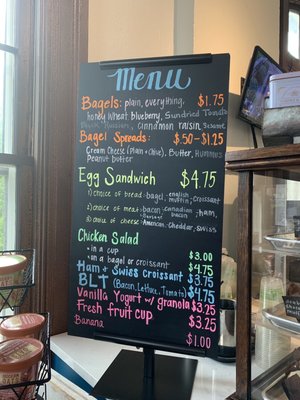 Menu photo 1 The Coffee Vault Galena, OH