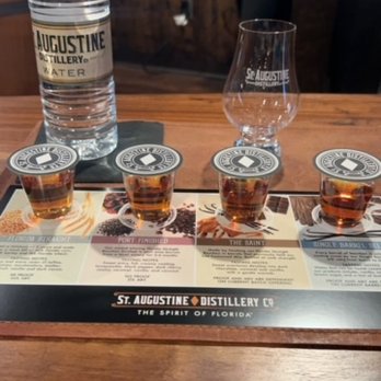 St. Augustine Distillery - Generous tasting portions during the actual tour. - Distilleries Near Me - Saint  Augustine, Florida