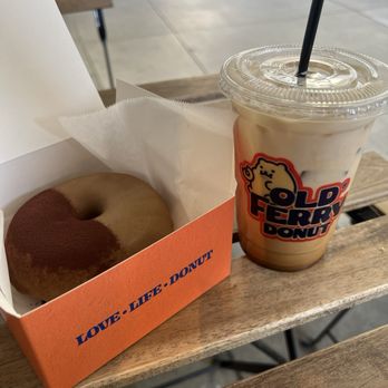 Old Ferry Donut - Tiramisu and vanilla latte - Donuts Near Me - Buena Park, California Old Ferry Donut - Tiramisu and vanilla latte - Donuts Near Me - Buena Park, California