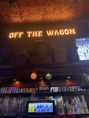Off the Wagon by null