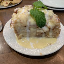 Warm Croissant Bread Pudding was delicious! Warm Croissant Bread Pudding was delicious!