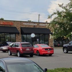 Professional Therapy Services - Location of clinic in strip mall