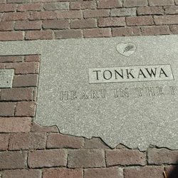 Heart in the Park Labyrinth - Heart in the Park Tonkawa plaque