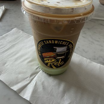 Relo Banh Mi & Coffee - Pandan Latte - Vietnamese Near Me - Dublin, California Relo Banh Mi & Coffee - Pandan Latte - Vietnamese Near Me - Dublin, California