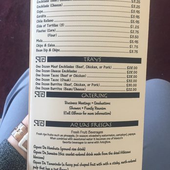 Taqueria Salsa - Paper Menu as of 1/24/17 - Mexican Near Me - Antioch, California Taqueria Salsa - Paper Menu as of 1/24/17 - Mexican Near Me - Antioch, California