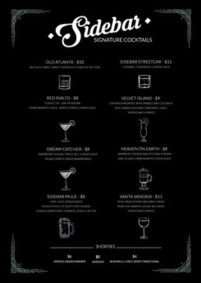 Menu photo 6 Sidebar Atlanta, GA