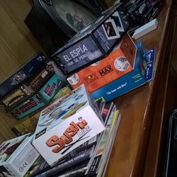La Base Secreta - Algunos de los juegos que tienen.