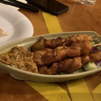 Banana Leaf - Chicken Satay - Malaysian Near Me - Philadelphia, Pennsylvania Banana Leaf - Chicken Satay - Malaysian Near Me - Philadelphia, Pennsylvania