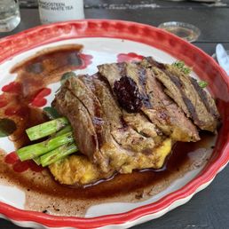 Carne y Moro - steak and blackberry glaze