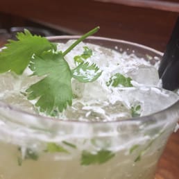 A cocktail with coriander !!! Amazing A cocktail with coriander !!! Amazing