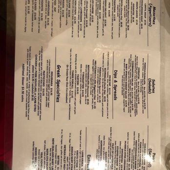 Meze - menu 2021 - Greek Near Me - Brooklyn, New York