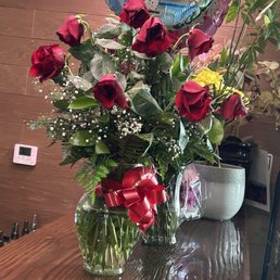 This is what the arrangement looked like after three days. This is what the arrangement looked like after three days.