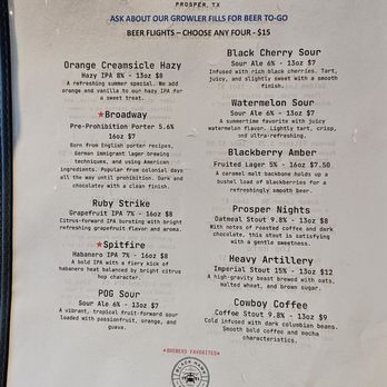 Black Hawk Brewery - beer menu - American Near Me - Prosper, Texas Black Hawk Brewery - beer menu - American Near Me - Prosper, Texas