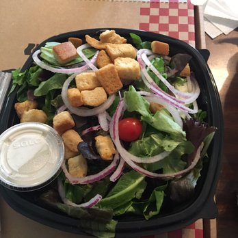 Mario's Pizza - Excellent tasty Toss Salad !!! - Pizza Near Me - Pittsburgh, Pennsylvania