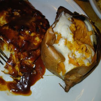 Texas Roadhouse - Perfectly grilled BBQ chix with sweet potato & cinnamon butter. - Steakhouses Near Me - Bradenton, Florida