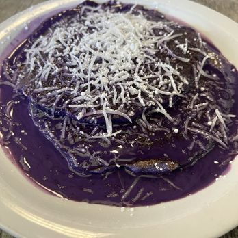 Aloha Stacks - Ube Coconut Pancakes - Pancakes Near Me - Cerritos, California Aloha Stacks - Ube Coconut Pancakes - Pancakes Near Me - Cerritos, California