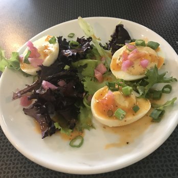 Lucy's - Deviled Eggs - delicious! - Coffee & Tea Near Me - Grand Rapids, Michigan