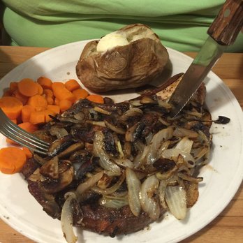 Daybreakers Cafe - I special requested mushrooms and onion very well cooked and they delivered! My steak was cooked medium rare perfectly! Very good. - Diners Near Me - Yuma, Arizona Daybreakers Cafe - I special requested mushrooms and onion very well cooked and they delivered! My steak was cooked medium rare perfectly! Very good. - Diners Near Me - Yuma, Arizona