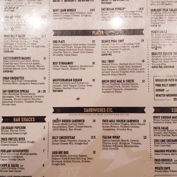 Colorado Campfire - Menu - American Near Me - Denver, Colorado