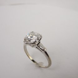 H Horwitz Jewelers - 2.28 ct TW, plat, h/vs1