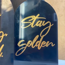 Color of the night was Gold. All sayings had references to the word gold. Color of the night was Gold. All sayings had references to the word gold.