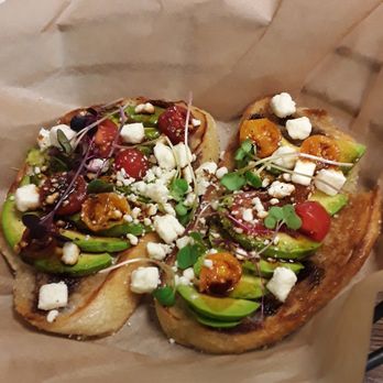 Sea Salt Healthy Kitchen - Avocado Bruschetta - Salad Near Me - St. Simons, Georgia