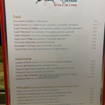 Supplì dei Coronari - Menu - Specialty Food Near Me - Rome, RM