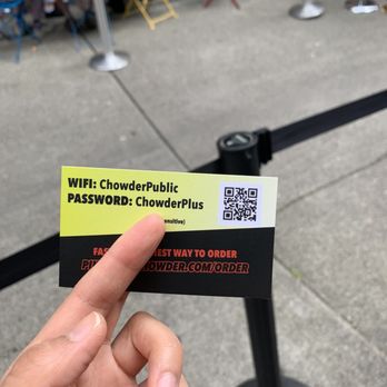 Pike Place Chowder - Qr code for menu - Seafood Near Me - Seattle, Washington Pike Place Chowder - Qr code for menu - Seafood Near Me - Seattle, Washington