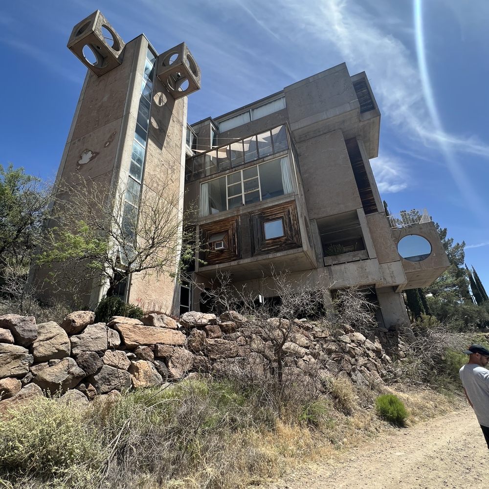 Arcosanti - 4/30/22 view from the visitor trail - Tours Near Me - Mayer, Arizona
