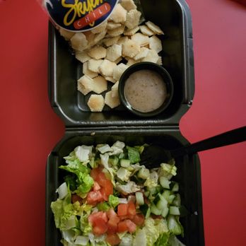Skyline Chili - This is only vegan option now. No : chickpeas / rice / beans. . - Fast Food Near Me - Kettering, Ohio Skyline Chili - This is only vegan option now. No : chickpeas / rice / beans. . - Fast Food Near Me - Kettering, Ohio