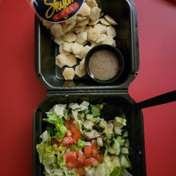 Skyline Chili - This is only vegan option now. No : chickpeas / rice / beans. .