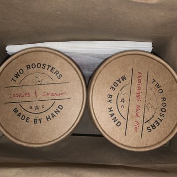 Two Roosters Ice Cream - Cookies & Cream, Mississippi Mud Pie - Food Trucks Near Me - Raleigh, North Carolina Two Roosters Ice Cream - Cookies & Cream, Mississippi Mud Pie - Food Trucks Near Me - Raleigh, North Carolina