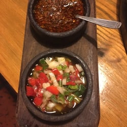 Dena Ona - A parte, la salsa criolla y el chimichurri. Lindas cazuelitas!