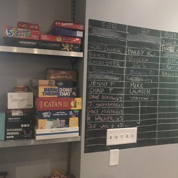 Black and Gray Brewing - Games, games, games & The Buy A Beer For A Buddy Wall! - Breweries Near Me - East Dundee, Illinois