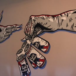 Run the PBR mural by Gus Cutty Run the PBR mural by Gus Cutty
