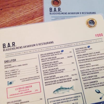 Restaurang B.A.R. by null