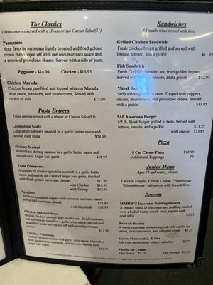 Menu photo 5 Mahle's Restaurant and Lounge Westlake, OH