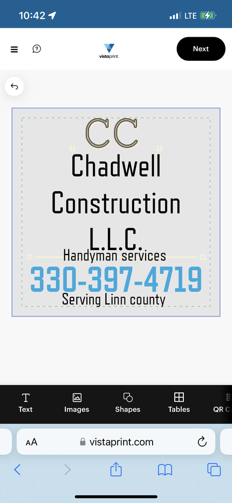 Slide of Chadwell Construction