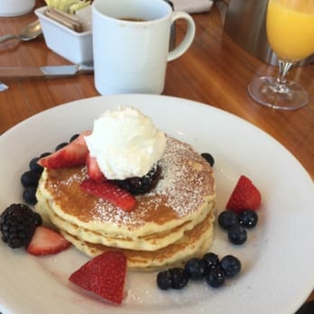 the C restaurant + bar - Buttermilk Pancakes were delicious but got charged $10 extra for the fruit I never even asked for! - Seafood Near Me - Monterey, California the C restaurant + bar - Buttermilk Pancakes were delicious but got charged $10 extra for the fruit I never even asked for! - Seafood Near Me - Monterey, California