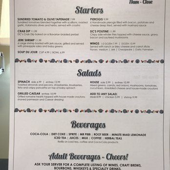 DC's Bar & Restaurant - Lunch/Dinner side 1 - Bars Near Me - Mc Henry, Maryland DC's Bar & Restaurant - Lunch/Dinner side 1 - Bars Near Me - Mc Henry, Maryland