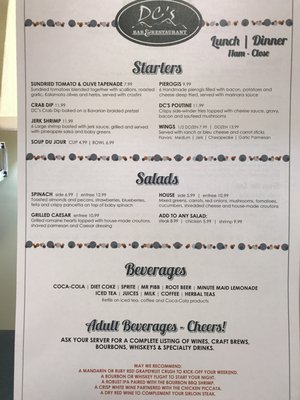 Menu photo 4 DC's Bar & Restaurant Mc Henry, MD Menu photo 4 DC's Bar & Restaurant Mc Henry, MD
