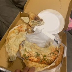 Bravo's Pizza - Saddest most empty Stromboli ever