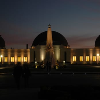 Griffith Observatory - Griffith Observatory at Dusk - Observatories Near Me - Los Angeles, California